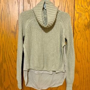 The limited knit cowl neck sweater - X small